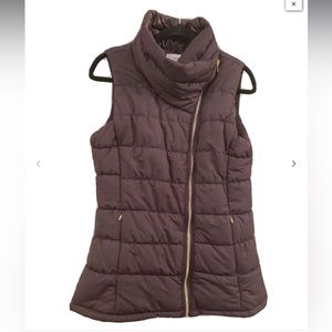 Workshop Republic Plum Puffer Vest Size Large